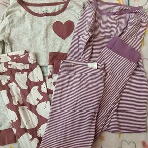 Carter's‎ Kids Pajama Set - Gray and Purple